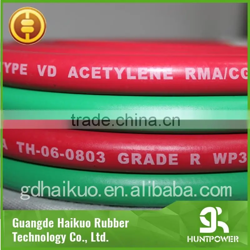 Flexible Oxygen and Acetylene Double Twin Single Welding Rubber Hose