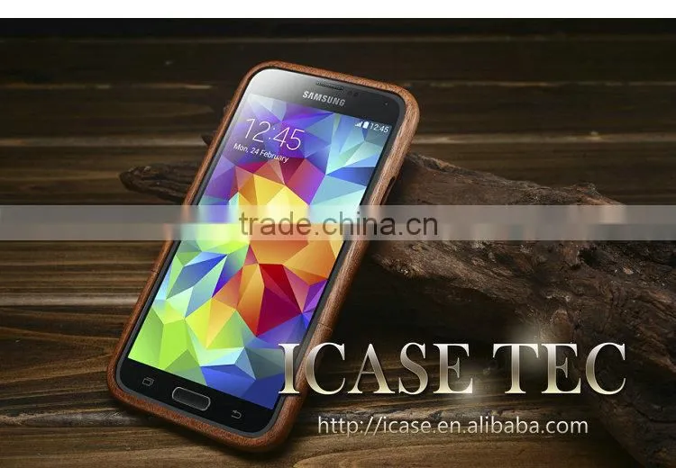 Bamboo mobile case for Samsung s5 case/Wood mobile phone case