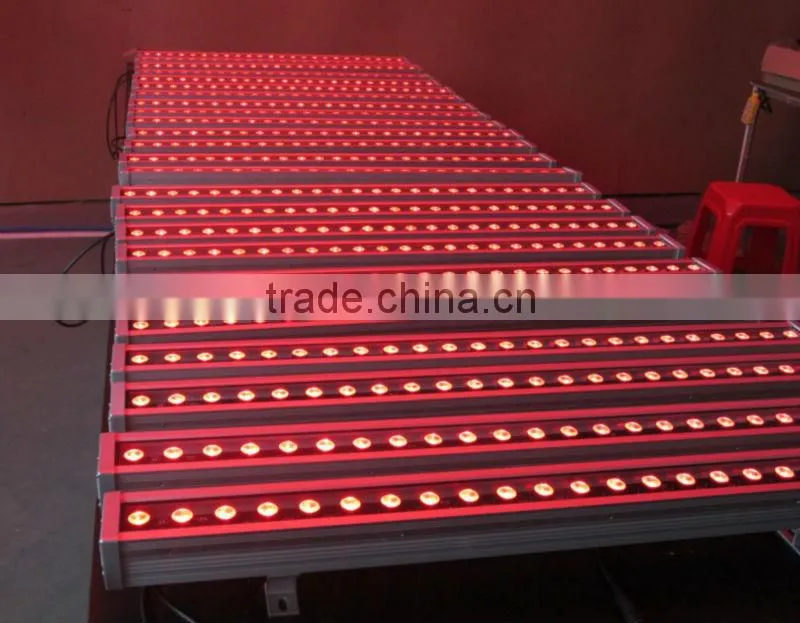 24pcs 3W RGB 3 in 1 Led Wall Washer Led Flood Light DJ Stage Lighting