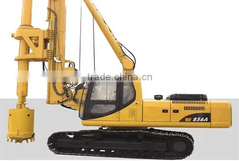 CE certificate hydraulic piling rotary rig