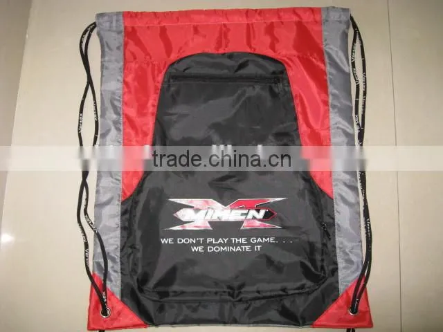 Durable waterproof drawstring bag