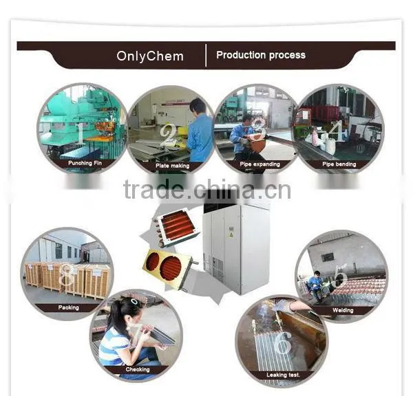 Air cooled fin condenser