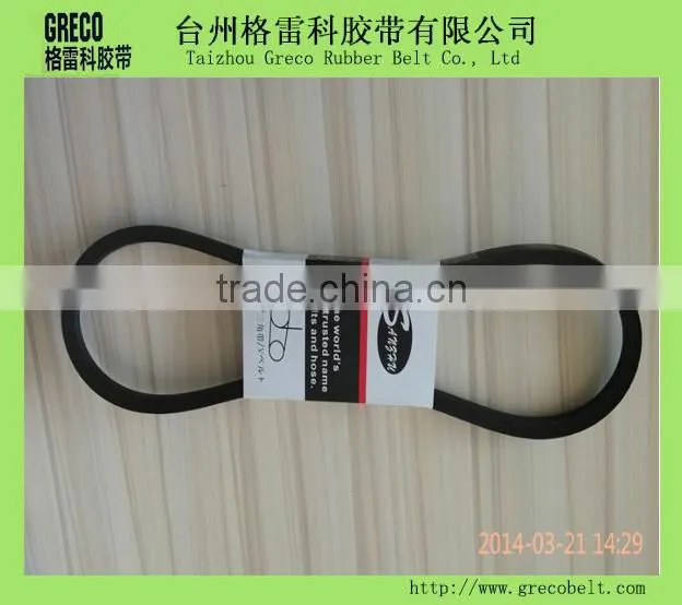 High quality wrapped (withou teeth) v belt for machine