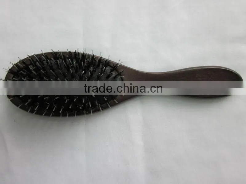 100% bristle wooden brush