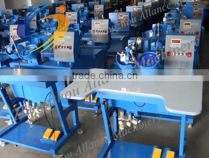 automatic multi-heads hotfix rhinestone machine, rhinestone setting/fixing machine