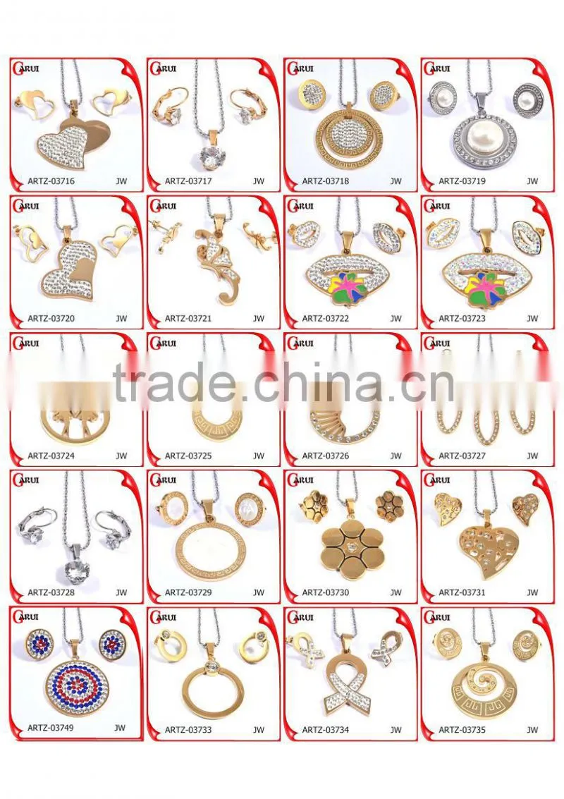 Latest Products In Market Pearl Earring Designs Jewerly Sets Women
