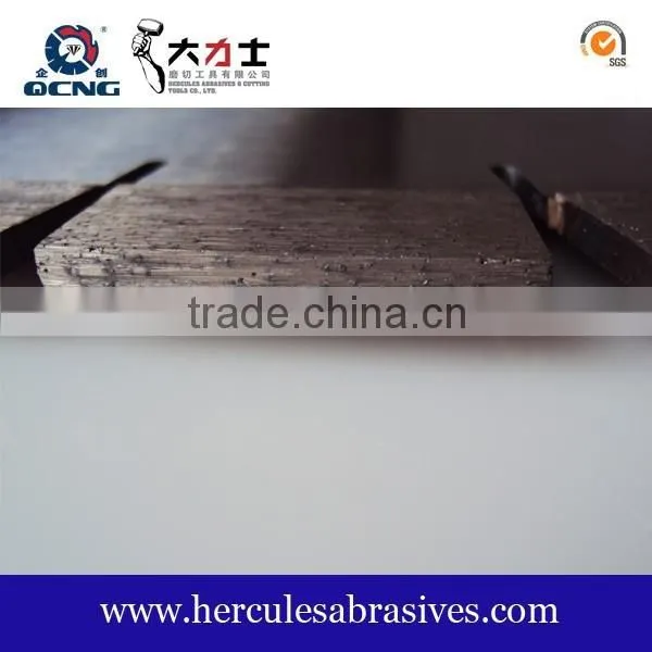 Good quality Continuous rim Electroplated cutting diamond blade with Straight protections