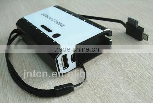 Two-in-one cable + Dual output +Diamond +5600mah POWER BANK