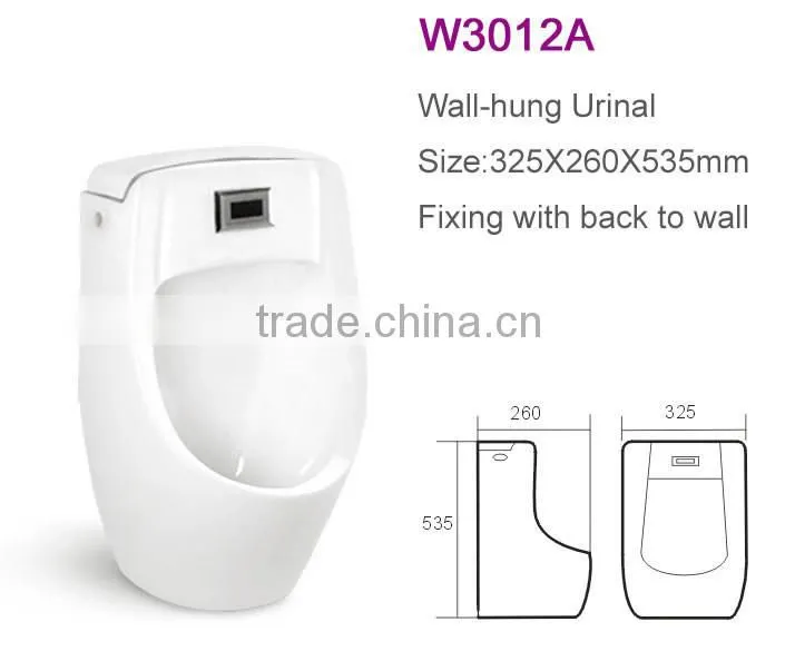 Alibaba flush bathroom ceramic sensor wall-hung urinal
