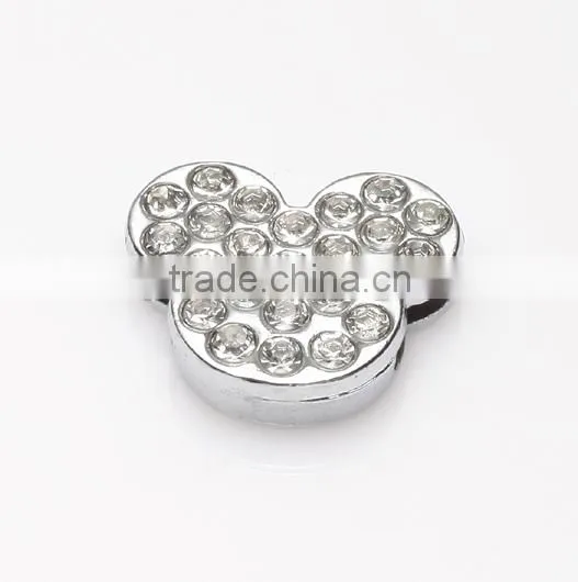 Fast Delivery DIY Rhinestone 10mm & 18mm Slide Charms