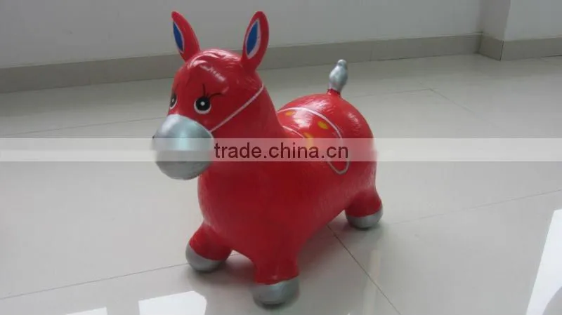 Rid on toy/stock inflatable animal/ hopping animal