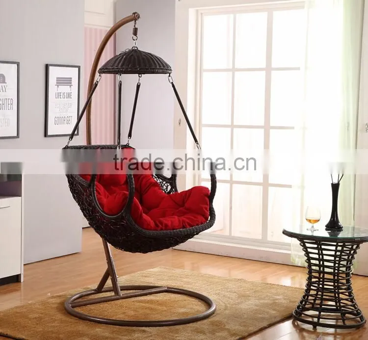 Cover Bird's Nest Hanging Baby Rattan Wicker Indoor Living Room Plastic Swing Chair
