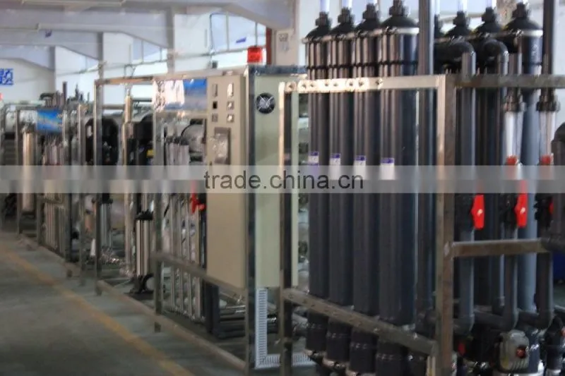 Ultrafiltration System Pure Water Treatment Machine With RO System