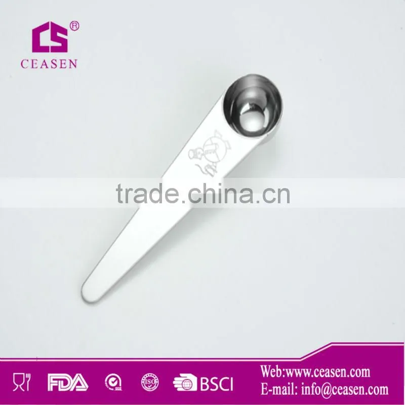 Customized stainless steel tasting spoon