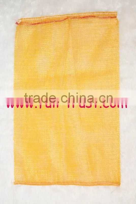 Fruits netting bag with drawstring