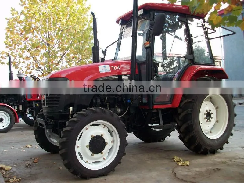 Best quality 2013 hot sale 70hp 4wd small farm wheel widely used tractor