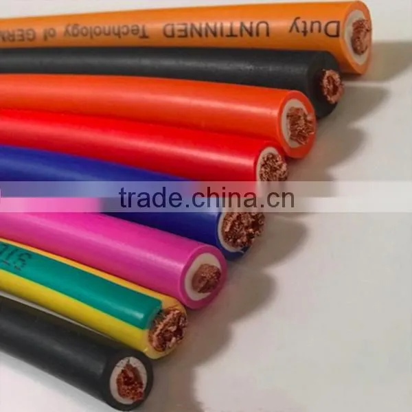 16mm 25mm 35mm 50mm 70mm 95mm h01n2-d copper conductor welding cable with 100% quality assurance