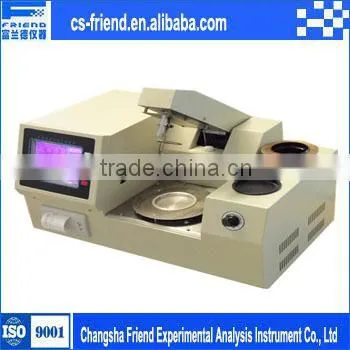 Cleveland Open Cup Flash Point meter,Open Cup Flash Point test apparatus Conforms to ASTM D92 and related specifications