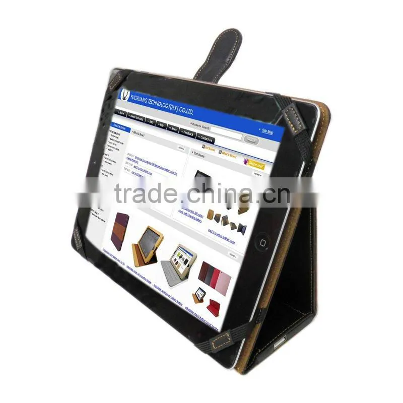 New Arrival 2013 PU Leather case, hot sale belt clip case for ipad mini
