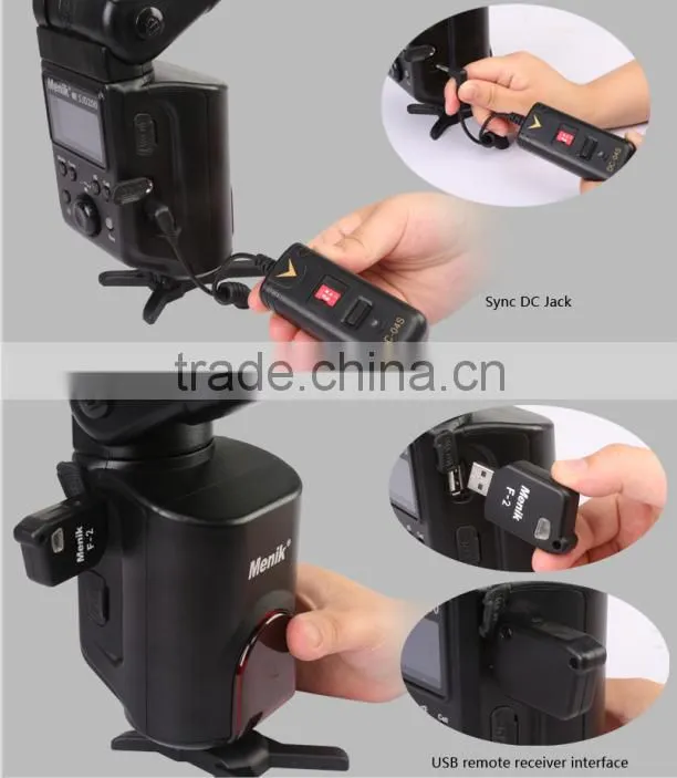 SJD200 built-in lithium battery speedlite