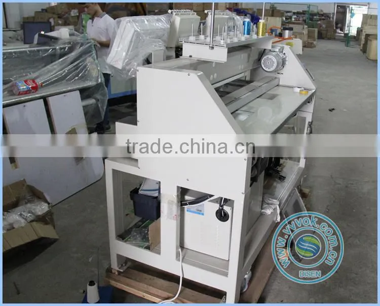 Tubular embroidery machine