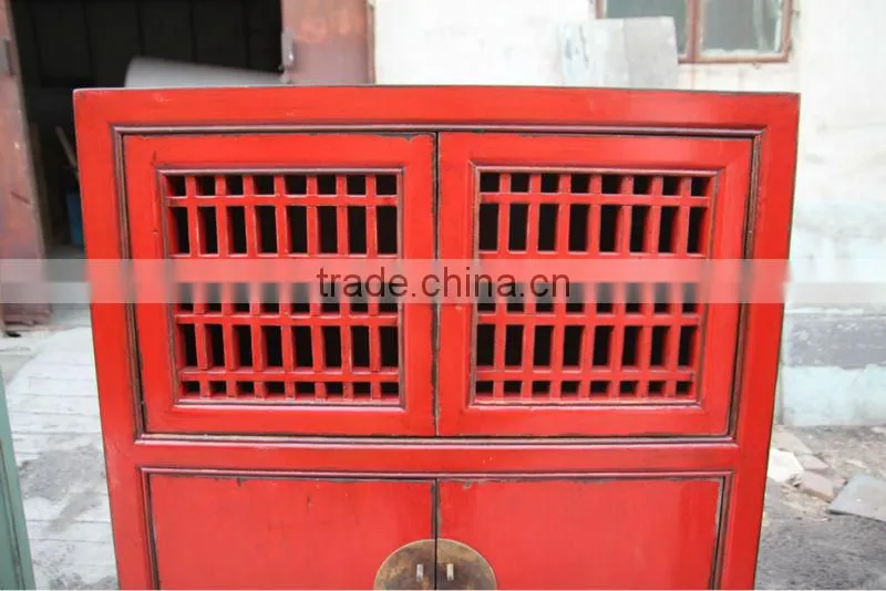 2014 Hot Sale furniture, solid wooden antique kitchen cabinet