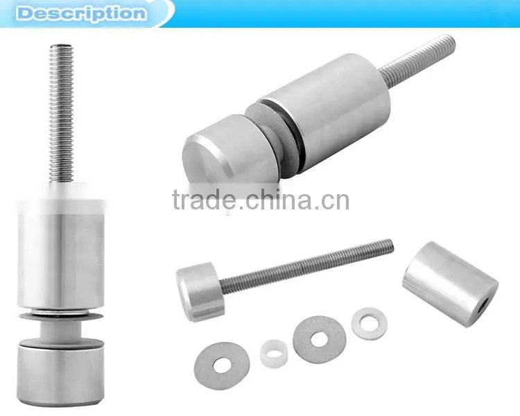 2014 stainless steel standoff bracket for glass