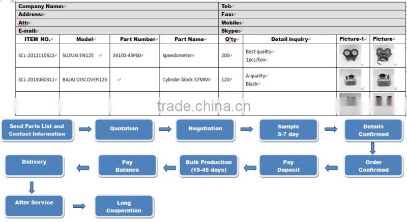 SCL-2012090139 CBX200/ CG200/TITAN2000 motorcycle starter motor for motorcycle spare parts