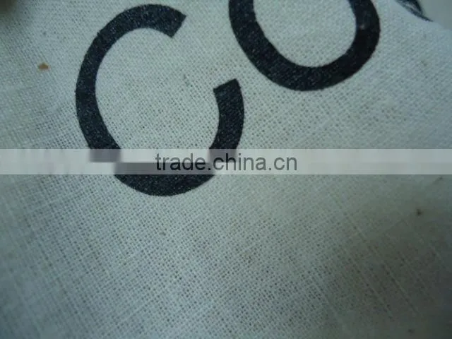 Recycling Shoulder Strip Natural Cotton Canvas Bag