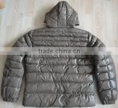 Winter men's padding jacket with hoody padding jacket