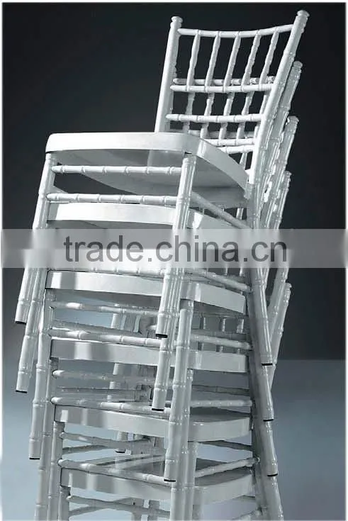 simple classical hotel dining chair metal base frame SH 17