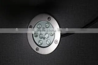 3W/6W/9W/12W/18w 316 stainless steel led underwater light 3 years warranty ip68