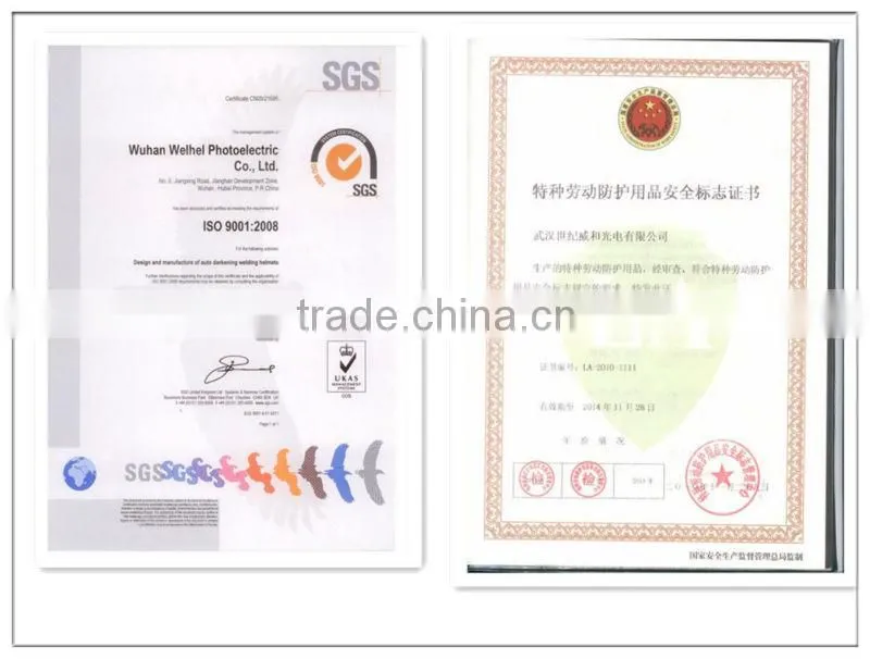 Shade DIN9-13 auto darkneing welding filter lens