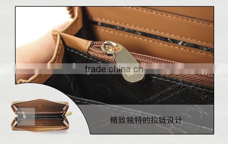 Unisex Men or Women Alligator Clutch 2016 fashion leather wallet in Guangzhou