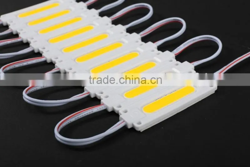 CE ROHS certificate 2W aluminium cob led modules with emitting warm white color high power 12V injection Led Module
