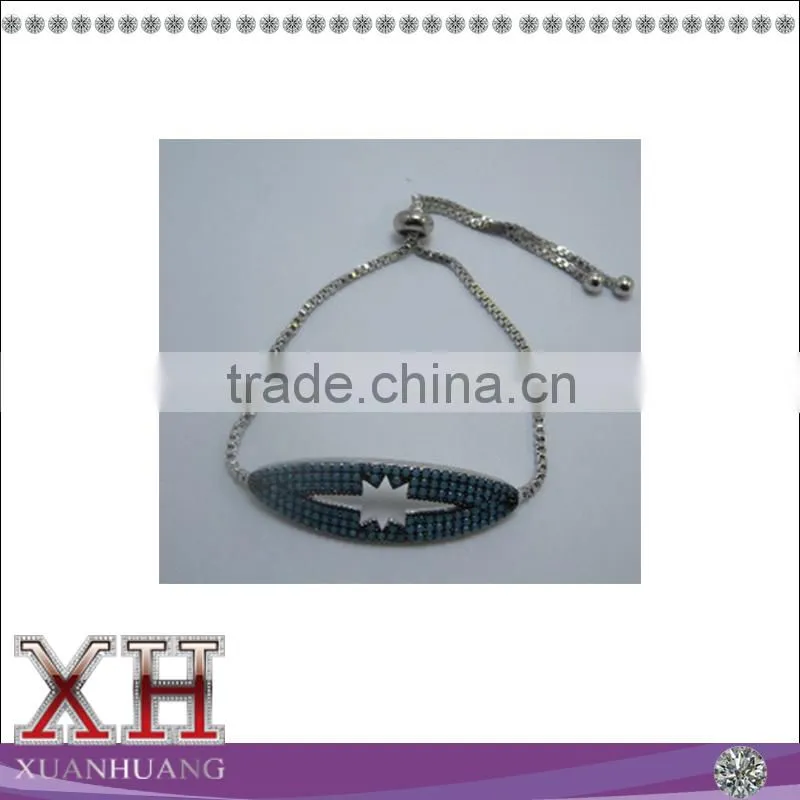 Good quality jewelry 925 sterling silver turquoise bracelet