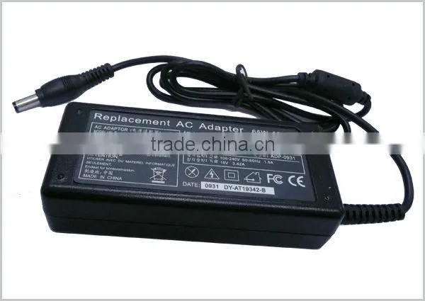 Brand new cheap price 65w 19v 3.42a laptop charger for ACER/ASUS/HP/GATEWAY/DELL (5.5MM*2.5MM)