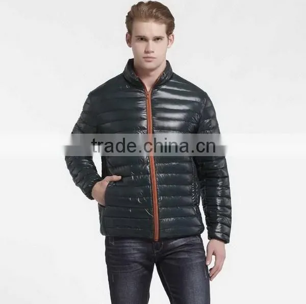 2015 promotional men's coat men leather winter jackets