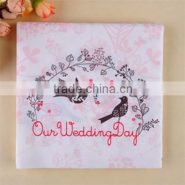 high quality logo printed colorful feature paper napkins for dinner
