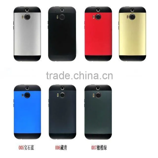 HYBRID SHOCKPROOF TPU MOBILE PHONE CASE COVER FOR HTC ONE M8