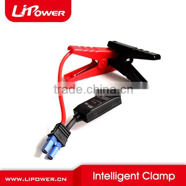 Professional 12v car Jump Starter Alligator Clip for emergency starting