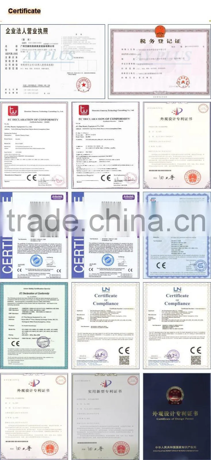 AYJ-T28 Dot matrix RF Wrinkle Removal Machine