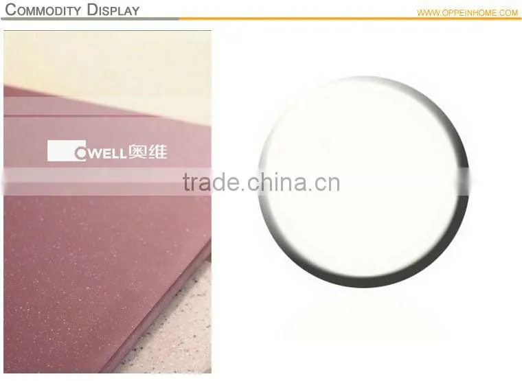 High grade modified composite acrylic solid surface