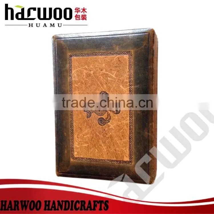 wooden playing card box with printed logo,2016 new wooden playing card box,custom playing card box