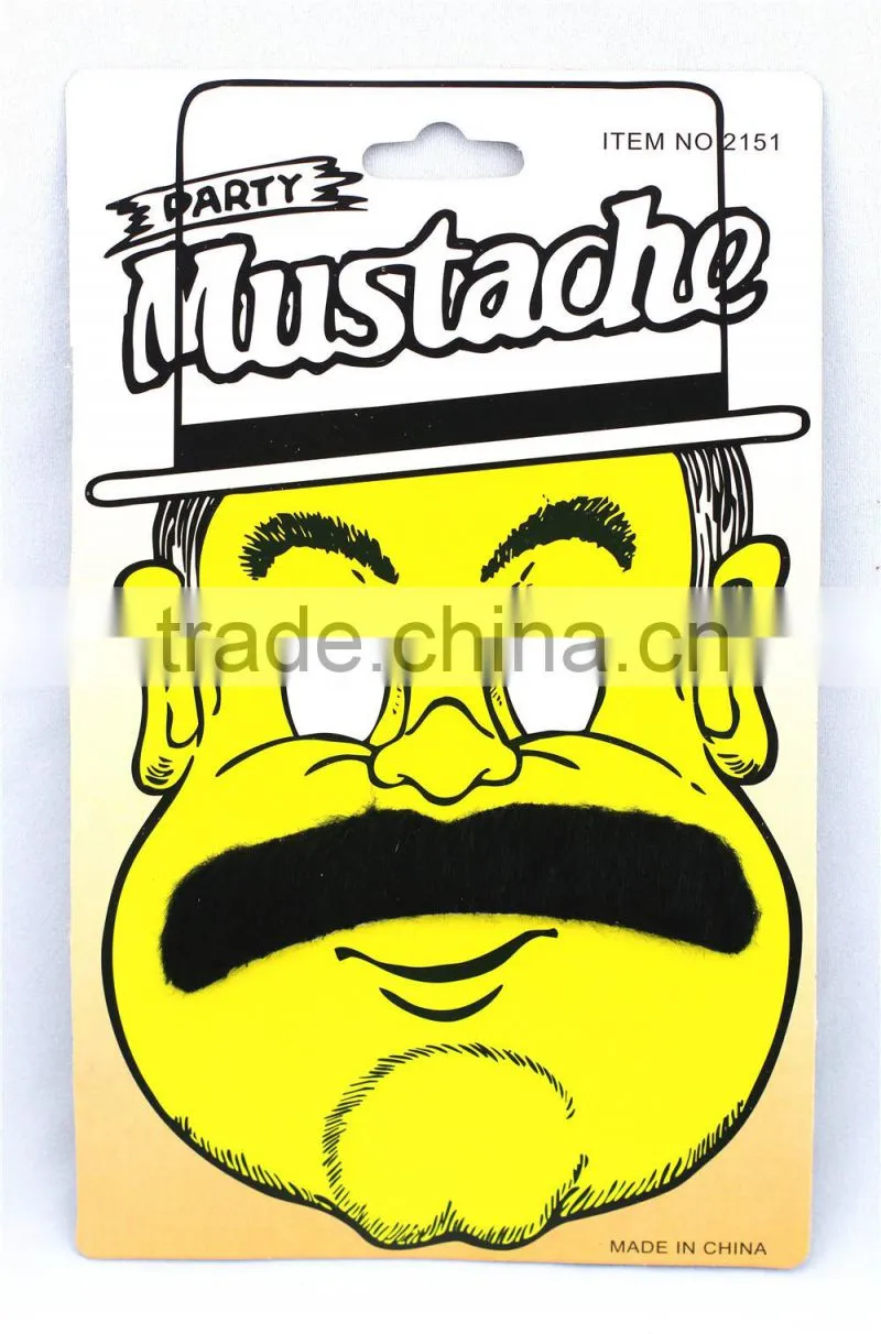 Artificial mustache