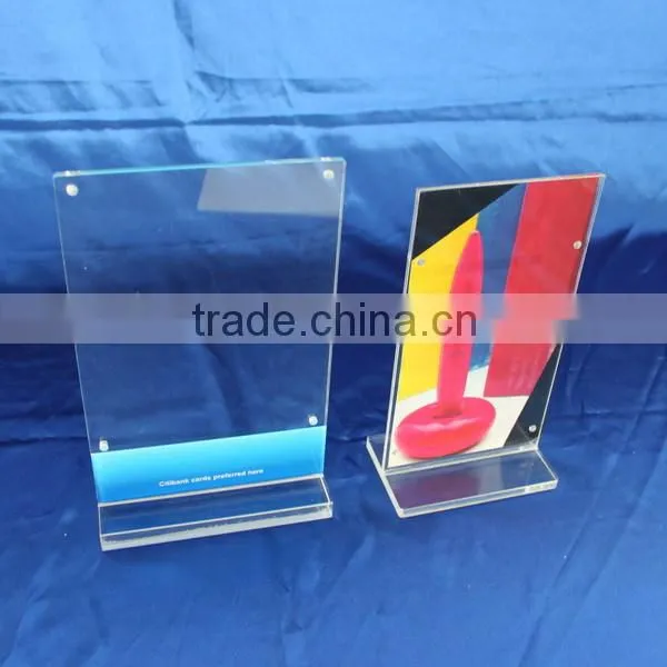 New Products Acrylic Brochure holder, Acrylic Magnetic Sign Holder, Acrylic Tent Card Holder