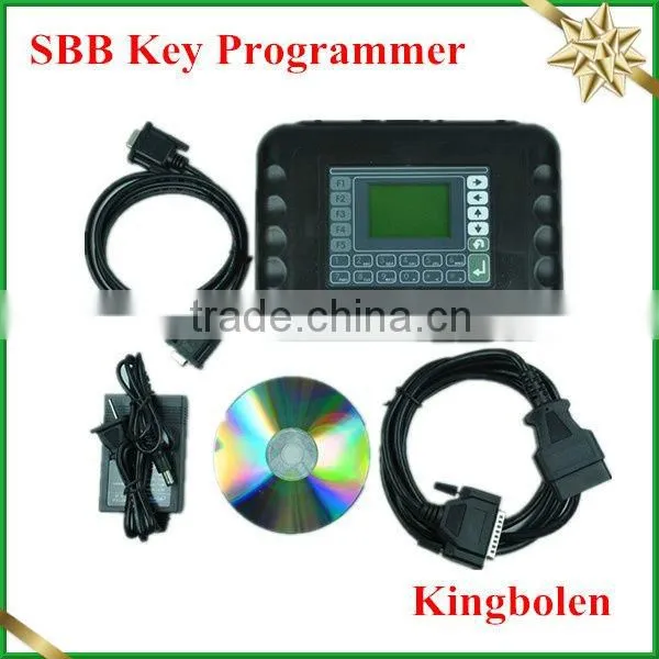 HOT SALE Excellent Silca Universal Car SBB vehicle Key Programmer V33.02 Update Software with Stable 2012 new sbb key programmer