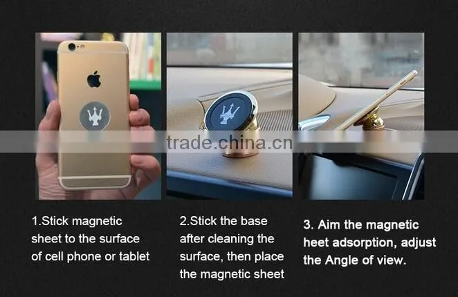 Custom wholesale new car accessories products magnetic car phone holder