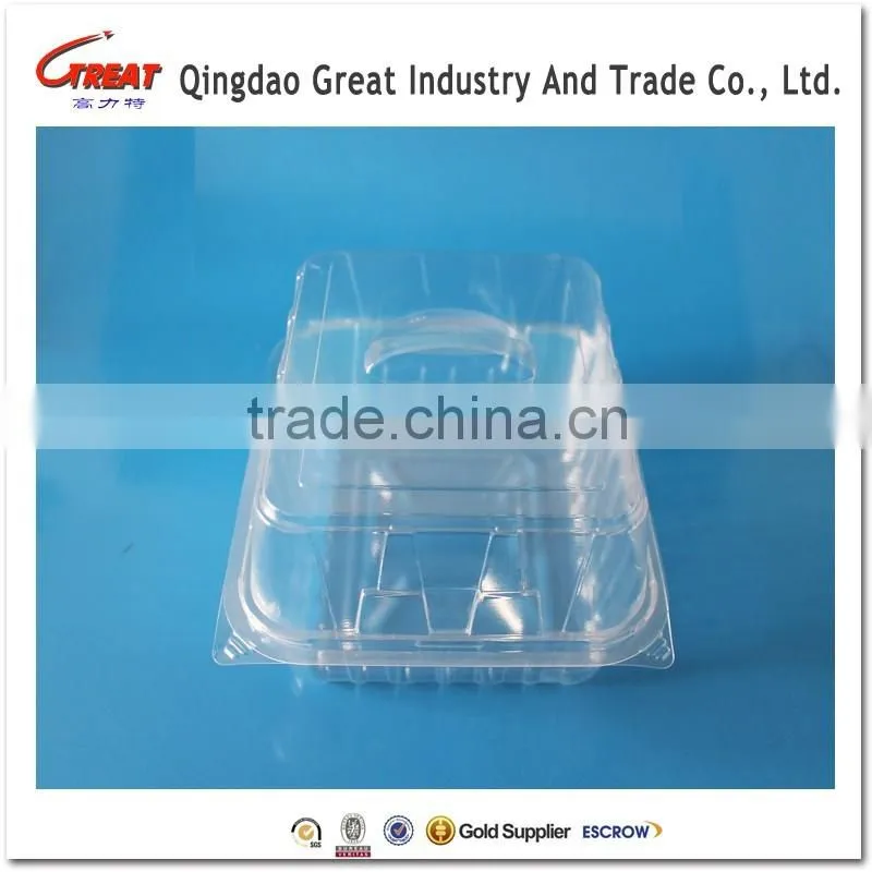 Small Plastic Cake Clear Box