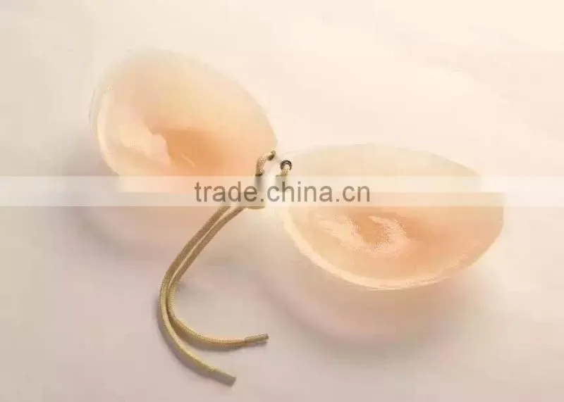 Latest Nude Silicon Strapless Breast Enhancer Bra